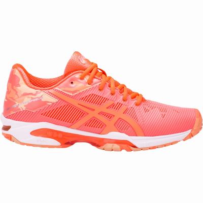 Asics Gel-Solution Speed 3 L.E - Naisten Tenniskengät - Koralli